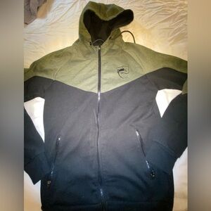 Alphalete Olive and Black Activewear size L teen